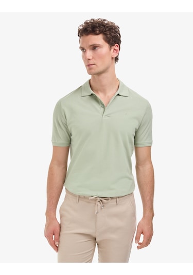 Pierre Cardin Erkek Çağla Tişört Basic 50325312-vr016 Yeşil