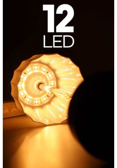 Şarjlı Masa Lambası Dimmerli Abajur Uzayabilir Işık Ayarlı Dokunmatik Kamp Çalışma Ofis Işığı 329c