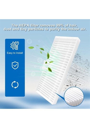 Synodicmonth Eufy Omni C20 Elektrikli Süpürge Aksesuar Seti Yedek Parçaları Ana Yan Fırçalar Hepa Filtreler Paspas Torbaları