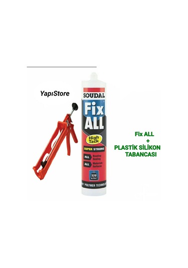 Fixall Korniş Yapıştırıcısı + Uygulama Tabancası