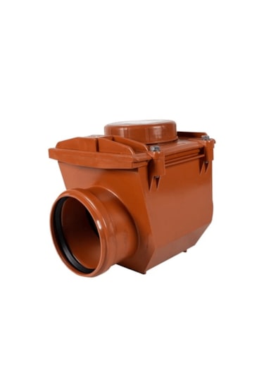 Pvc Pi Su Çek Valf 125 Mm Kapaklı