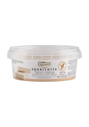 Seğmen Probiyotik Sade Tahin Helva 300 G