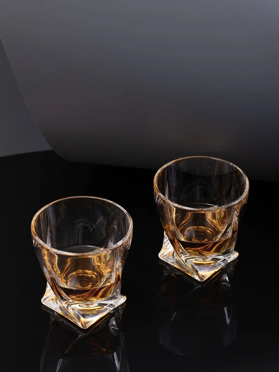 Aura Of Bohemia Cam Bardağı Dönen 2'li Buz Kalıbı 266508731 Şeffaf Kristal