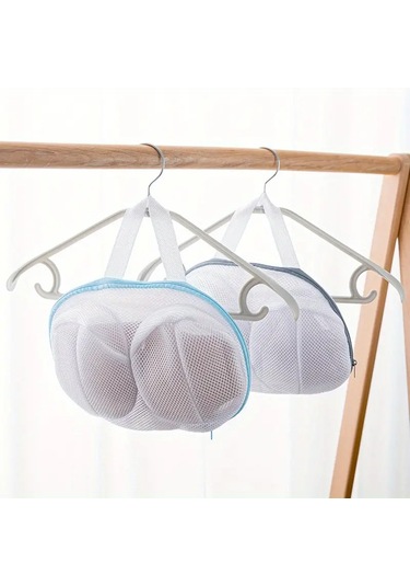 Polyester Sutyen Yıkama Torbası Beyaz