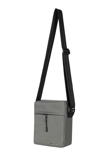 Rakerplus Gri 20x16x8 Cm Unisex Omuz Çantası Gri