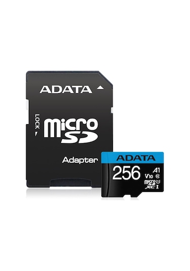 Adata 256 GB Premier Microsdxc Card With Adapter Uhs-ı Class10 V10 Hafıza Kartı