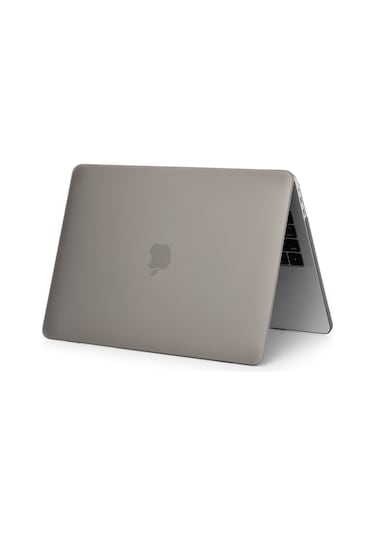 Arabulalaca Apple Uyumlu MacBook Pro 13.3" A1706 A1708 Mat Doku Kılıf Mat Füme