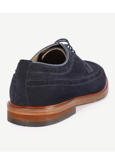 Yargıcı Oxford Bağlı Ayakkabı Lacivert