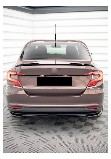 Fiat Egea Bagaj Üstü Yarasa Spoiler Spoyler 2015-2024 Boyalı