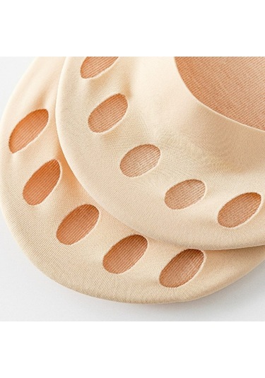 Kadınlar İçin Beş Parmak Ayak Ön Ayak Pedleri Nefes Alabilen Yüksek Topuklu Ayakkabı Yastığı