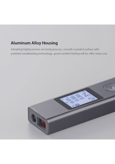 Besthome1 Duka Ls-p Lazerli Mesafe Ölçer - 40m Hassas, Usb Şarjlı, 11 Fonksiyonlu, Kullanışlı Lazer Ölçüm