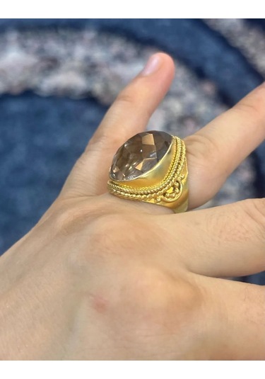 Dumanlı Kuvars Yüzük 197