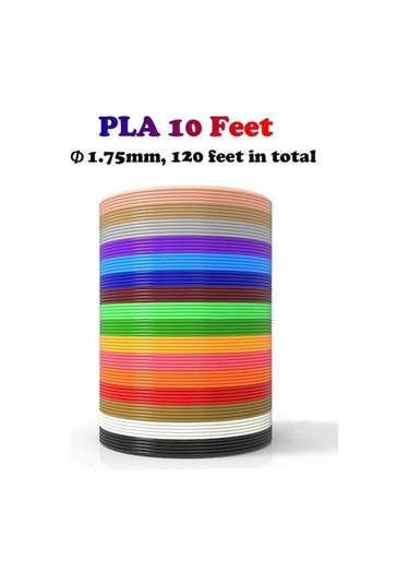 Novahub 3d Kalem Filament Yedekler Pla 1.75mm Baskı Kalemi Akıllı 3d Yazıcı Için Plastik Filament Tel 5m X 20 Colors 100m 5M x 20 Colors Total 100M