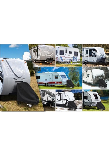 Shineyee Karavan Çekme Kancası Kılıfı - Su Geçirmez, Toz Ve Kar Koruma, 600d Oxford Kumaş, Ayarlanabilir Kayış