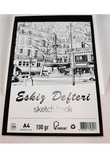 Eskiz Defteri A4 100 Gr 50 Yp