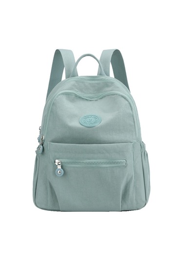 Kadın Yüz Moda Sırt Çantası-su Mavisi Deniz Mavisi Mavi