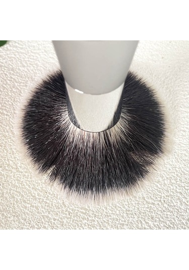 Dianziye Erkek Tıraş Fırçası - Yeşil Nylon Yumuşak Tüyler - Köpük Dağıtıcı - Siyah Renk