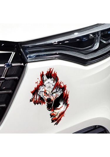 Su Geçirmez Araba Çıkartmaları Çok Renkli