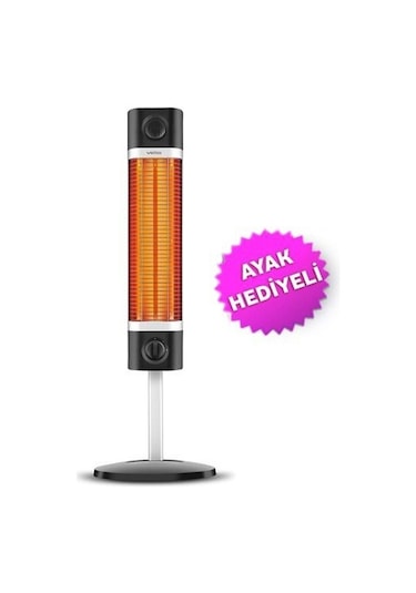 Veito Ch 1800 Xe 1800 Watt Karbon Infrared Isıtıcı Ayak L