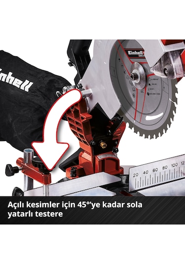 Einhell TE-MS 18/210 Li - Solo Akülü Gönye Testere  - 4300890