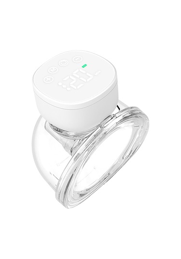 Qingmipy Kablosuz Emzirme Pompası - My-376, 180ml Kapasiteli, 9 Kademeli Emme, 3 Modlu, Sessiz Ve Taşınabilir Beyaz Model