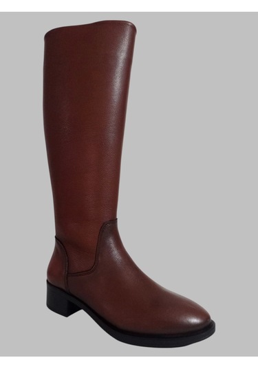 Castle Black Cb-19900-1 Kadın Deri Fantazi Çizme Taba