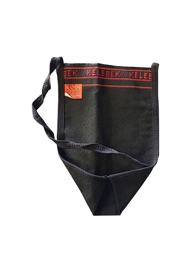 Siyah Tellak Hamam Kesesi Özel Kelebek Banyo Kese