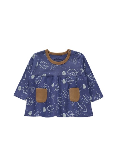 Kız Bebek Mor Pamuk Patiksiz İkili Takım Mor