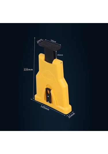 Pazly 14-16 İnç Zincirler İçin Taşınabilir Ağaç Testere Taşlama Taşı, Hızlı Keskinleştirici Ahşap Aracı