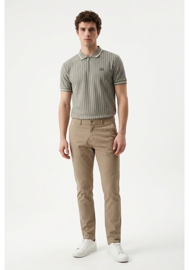 Loft Erkek Kot Pantolon Bej