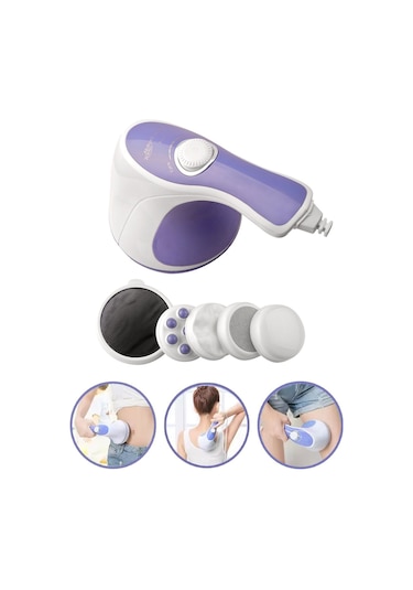 Relax Spin Tone Rl-060 Super Tone  Titreşimli Masaj Aleti Beyaz - Mavi