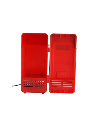 Wondernest Mini Usb Pc Buzdolabı İçecek Soğutucu / Isıtıcı Kırmızı