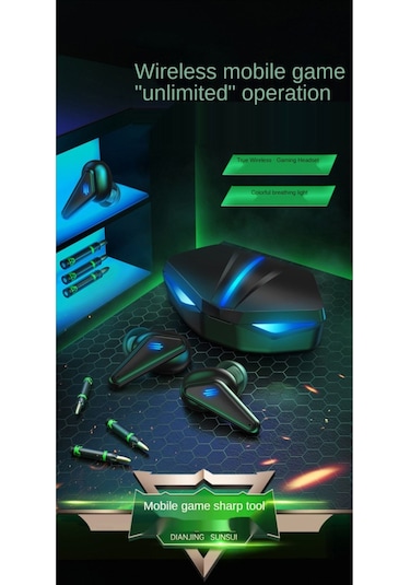 Zineets K55 Işıklı Bluetooth Kablosuz Kulak İçi Kulaklık