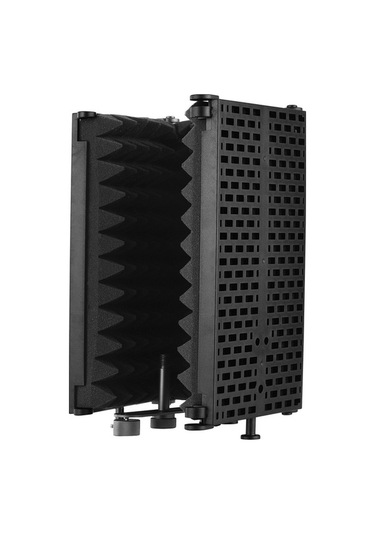 Fortunelane Taşınabilir Katlanabilir Mikrofon Kalkanı - 3 Panelli, Gürültü Bariyeri