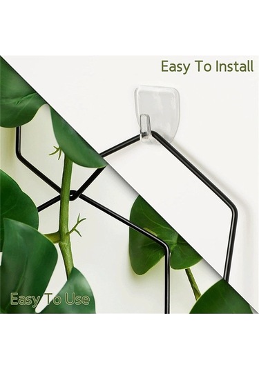 Ebitda 18 Adet Bitki Desteği Kafes, Tırmanma Dekorasyonu, Zincir Izgarası, Duvar Montajı