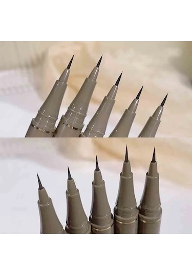 İnce Eyeliner Suya Dayanıklı, Tere Dayanıklı, Uzun Ömürlü Ve Lekesizdir. Newbie 8501-02 Dark Topaz