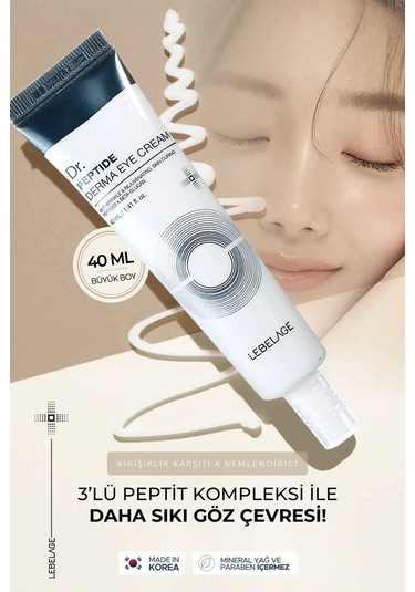 Lebelage 40 ML - Peptit Kompleksi Ile   Göz Kremi Dr. Peptide Derma Eye Cream