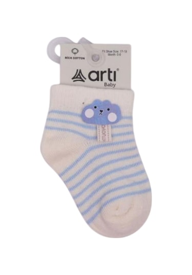 Artı Çorap Artı Kids Erkek Bebek Çorap 46346 Mavi