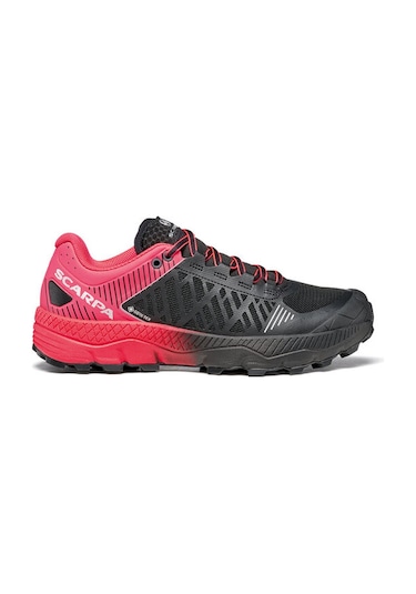 Scarpa Spin Ultra Wmn Gore-tex Kadın Koşu Ayakkabısı Bright Rose Fluo - Black