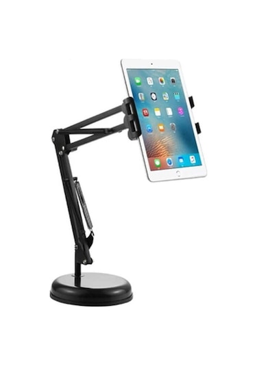 Zore Ms-05 Masa Telefon Ve Tablet Tutucu-Siyah-Siyah