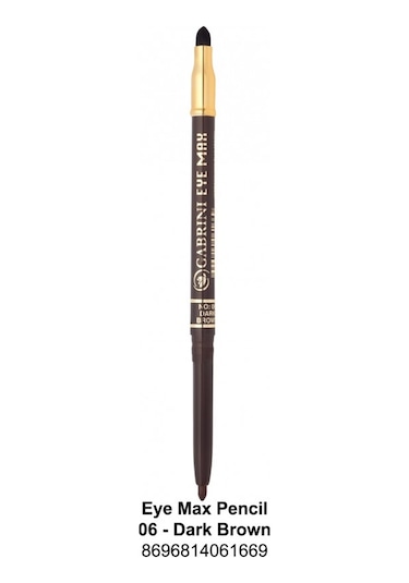 Gabrini Asansörlü Göz Kalemi No:06 Dark Brown