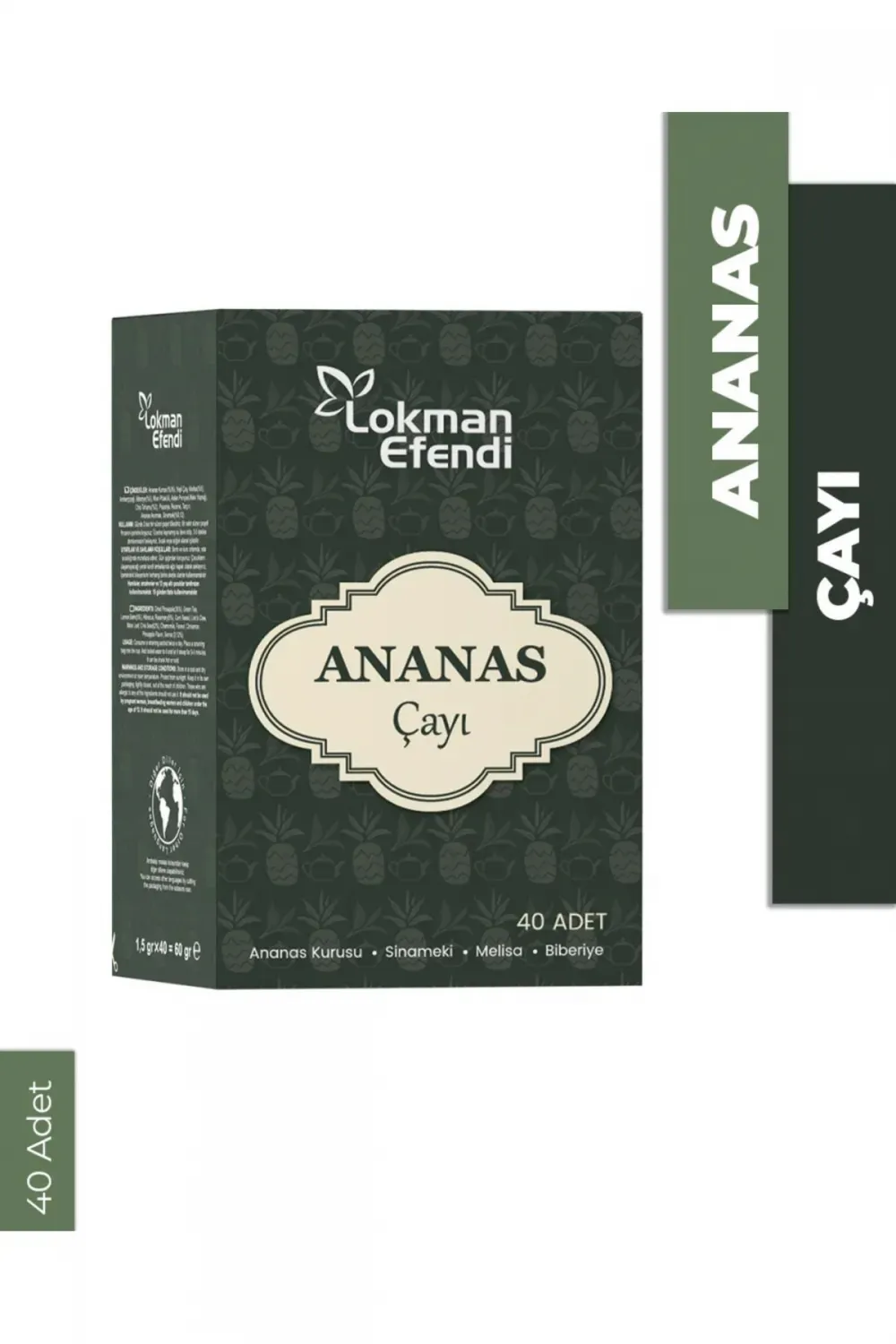 Lokman Efendi Anans Çayı 40'lı Süzen Poşet