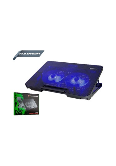 Hadron Hr2007 2 Fanlı Ledli Notebook Soğutucu