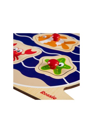 Rossie Ahşap Ilk Yapboz Akvaryum