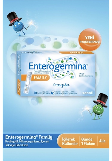 Enterogermina Family Probiyotik 10 Flakon
