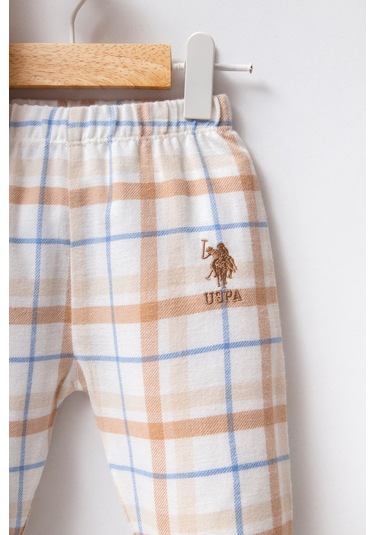 U.s. Polo Assn. Kız Bebek Beyaz Pijama Takım 50322877-vr013 Beyaz