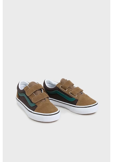 Vans Unisex Çocuk Ayakkabı Vn000cyabf01 Haki-kahve Haki-kahve