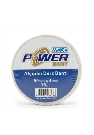 Made Power Derz Bandı 50 Mm X 45 Metre - Alçıpan Derz Bandı