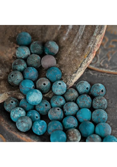 Kafebizu Doğal Amerikan Turkuazı 8 Adet 10 Mm 297710573