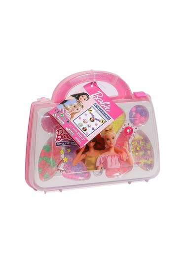 Fen Toys Barbie Takı Set Çanta 03889 Mercan
